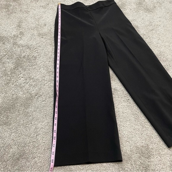 Vince Camuto Black Side Zip Pants Size 4 - Picture 9 of 10
